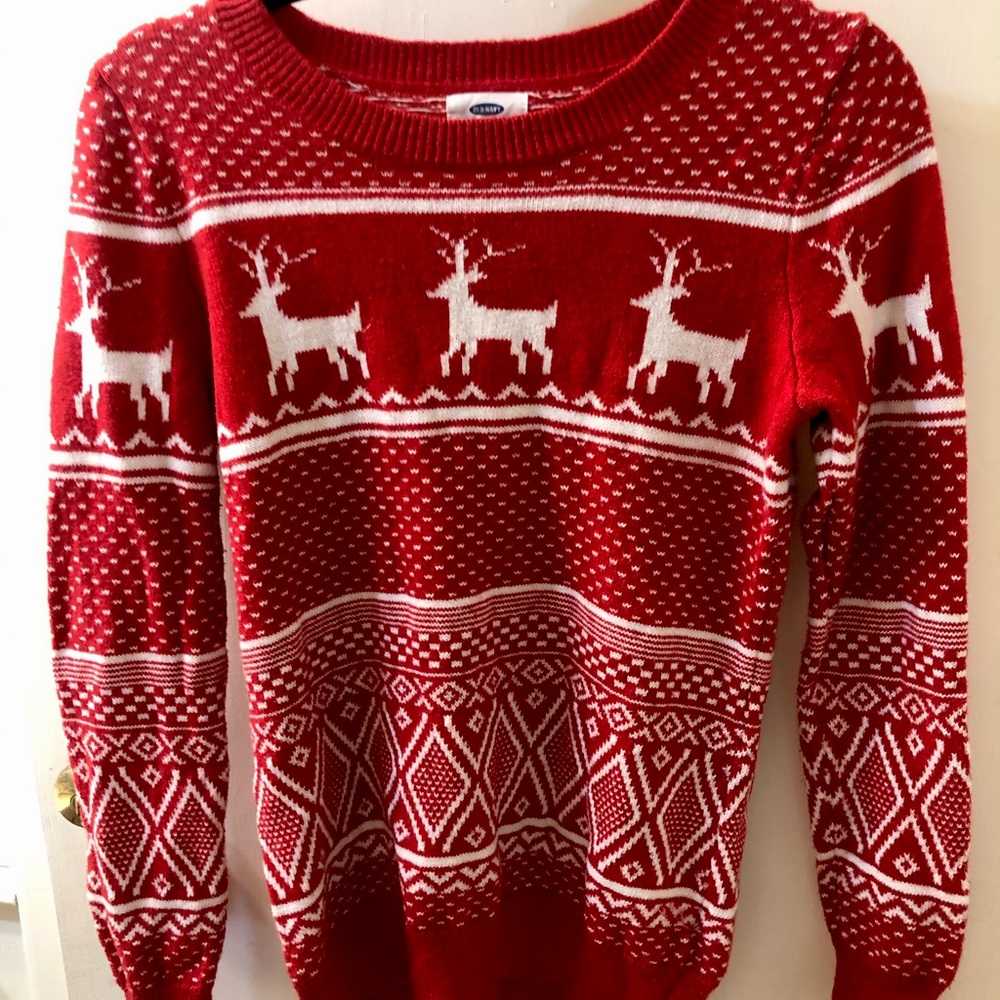 Preppy Holiday Ugly Christmas Sweater